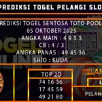 PREDIKSI SENTOSATOTO POOLS 05/OKTOBER/2025