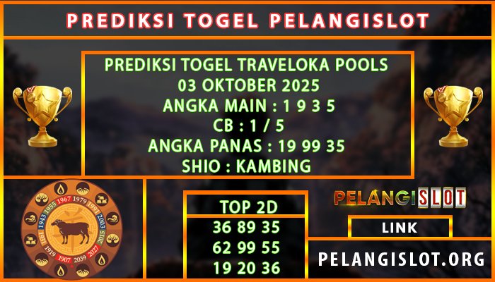 PREDIKSI TRAVELOKA POOLS 03/OKTOBER/2025