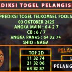 PREDIKSI TELKOMSEL POOLS 03/OKTOBER/2025