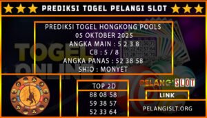 PREDIKSI HONGKONG POOLS 05/OKTOBER/2025